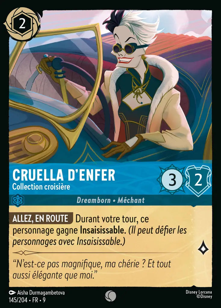 Cruella d'Enfer - Collection croisière (145/204) - F - Commune