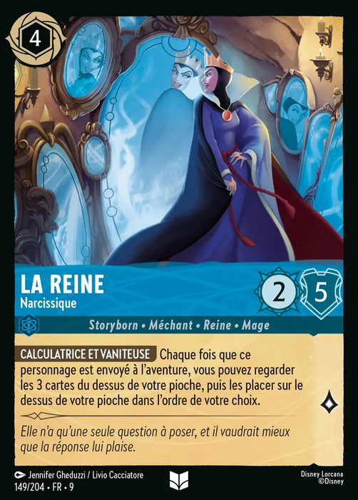 La Reine - Narcissique (149/204) - F - Inhabituelle - Cold Foil