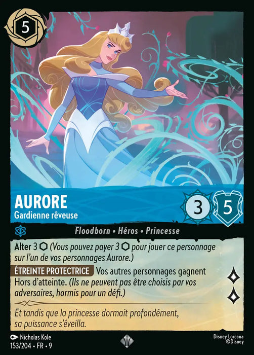 Aurore - Gardienne rêveuse (153/204) - F - Très Rare