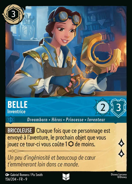 Belle - Inventrice (156/204) - F - Inhabituelle - Cold Foil