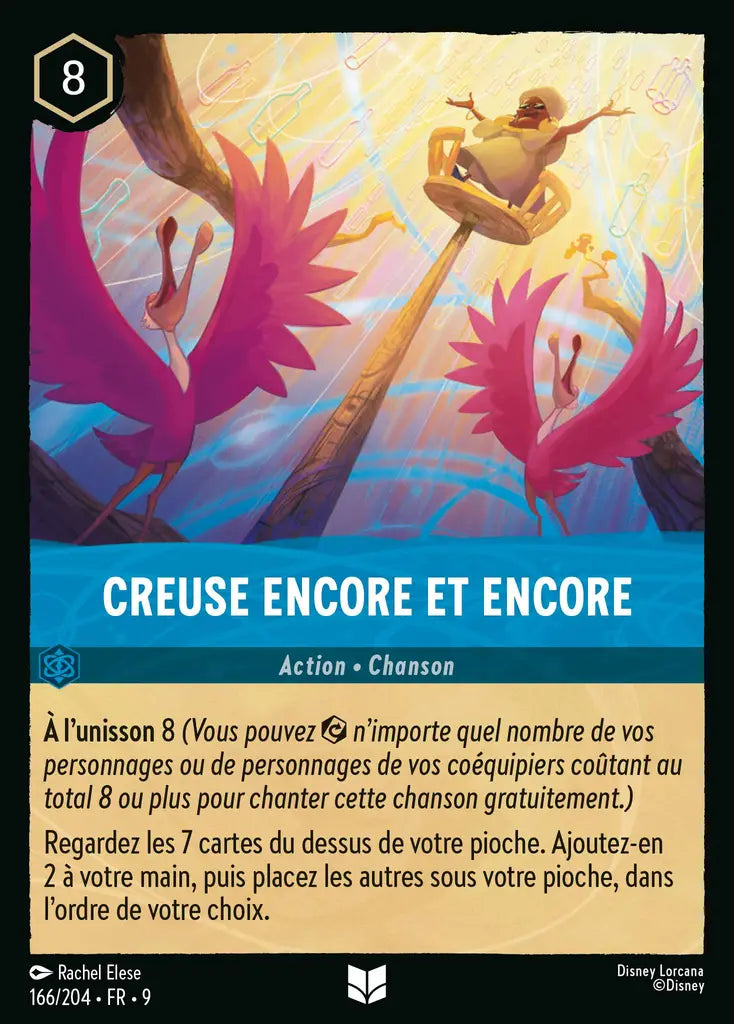 Creuse encore et encore (166/204) - F - Inhabituelle - Cold Foil
