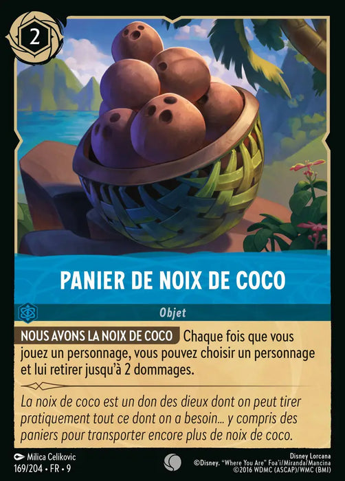 Panier de noix de coco (169/204) - F - Commune - Cold Foil