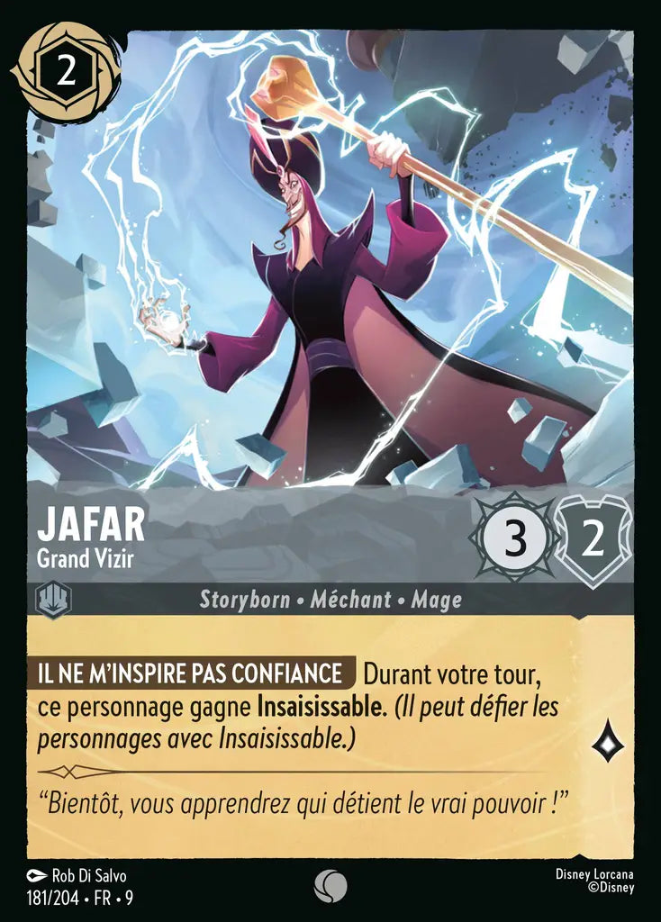 Jafar - Grand Vizir (181/204) - F - Commune - Cold Foil