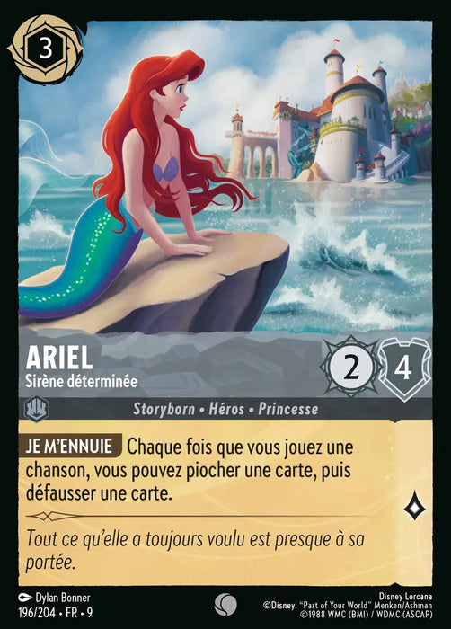 Ariel - Sirène déterminée (196/204) - F - Commune