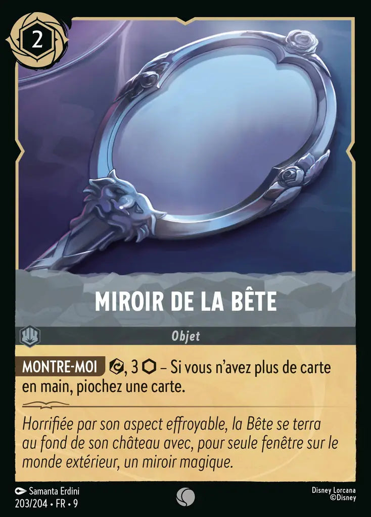 Miroir de la bête (203/204) - F - Commune - Cold Foil