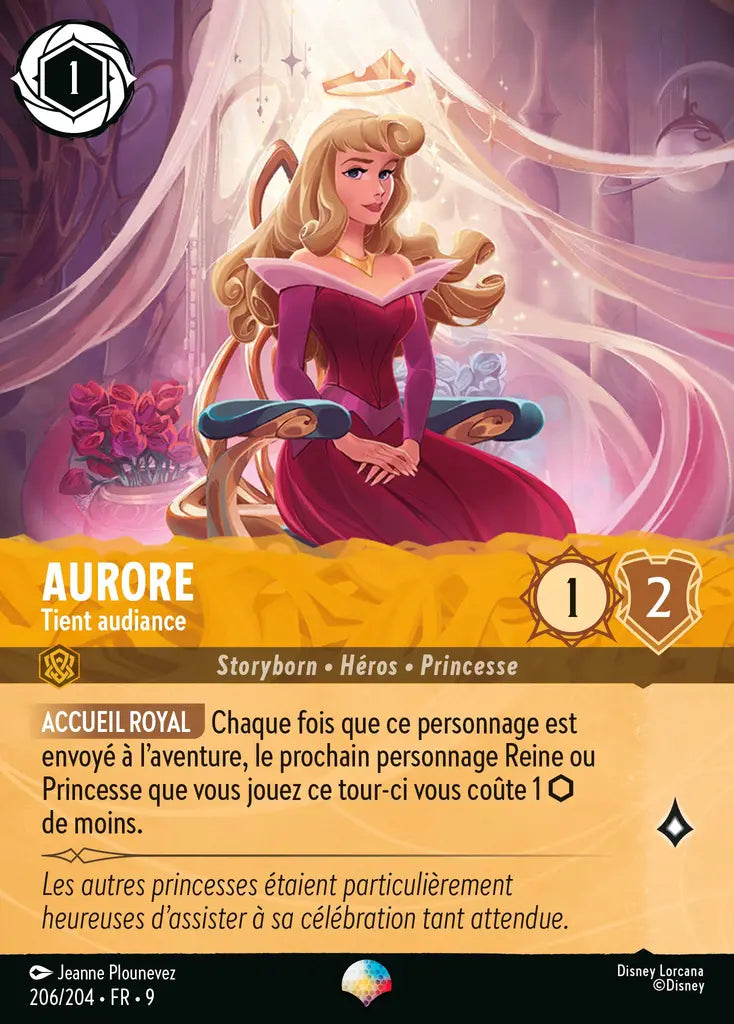 Aurore - Tient audiance (Épique) (206/204) - F - Épique - Holofoil