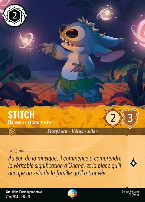 Stitch - Danseur extraterrestre (Épique) (207/204) - F - Épique - Holofoil