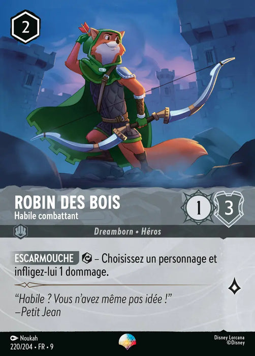Robin des bois - Habile combattant (Épique) (220/204) - F - Épique - Holofoil