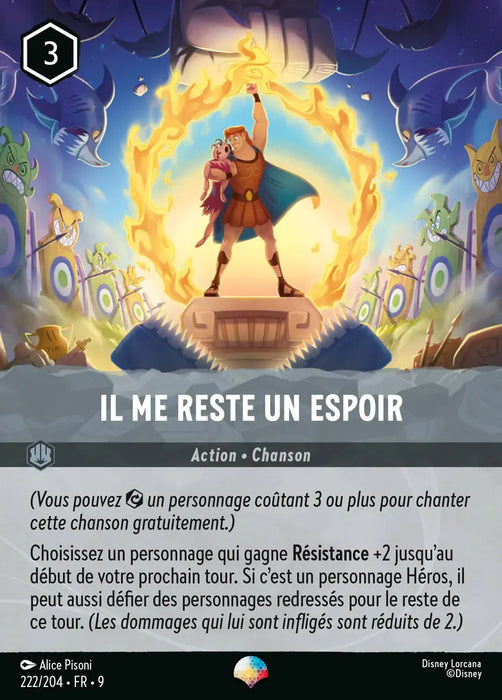 Il me reste un espoir (Épique) (222/204) - F - Épique - Holofoil