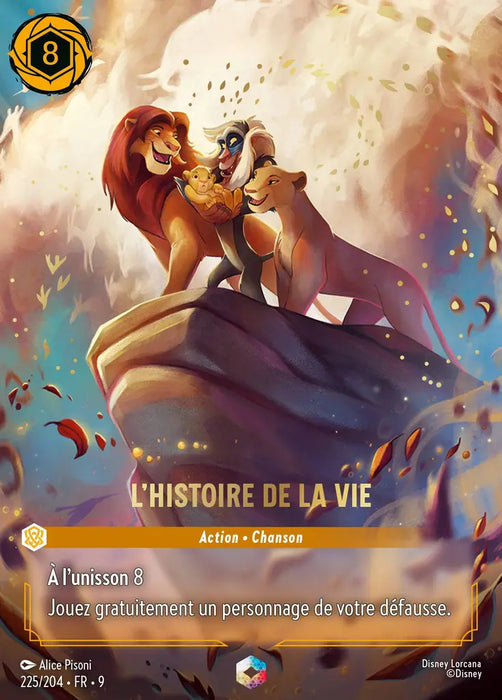 L'Histoire de la vie (Enchantée) (225/204) - F - Enchantée - Holofoil