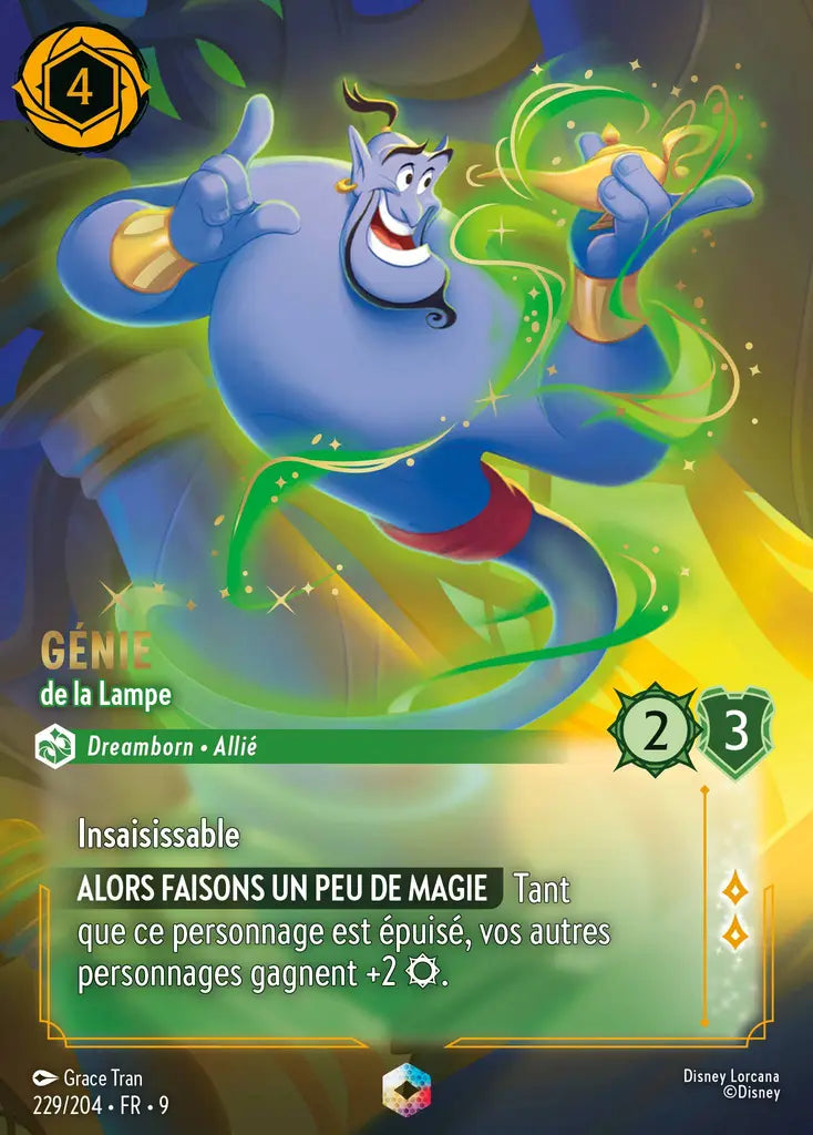 Genie - de la Lampe (Enchantée) (229/204) - F - Enchantée - Holofoil
