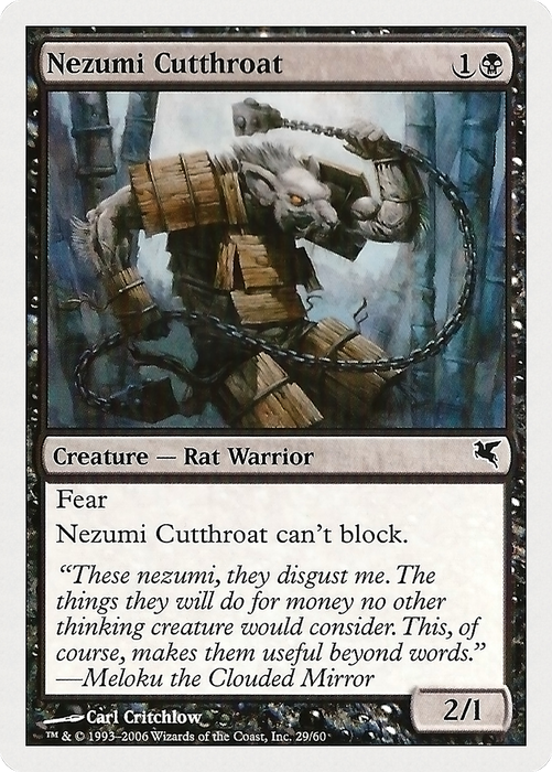 Nezumi Cutthroat (PHUK-029) - common