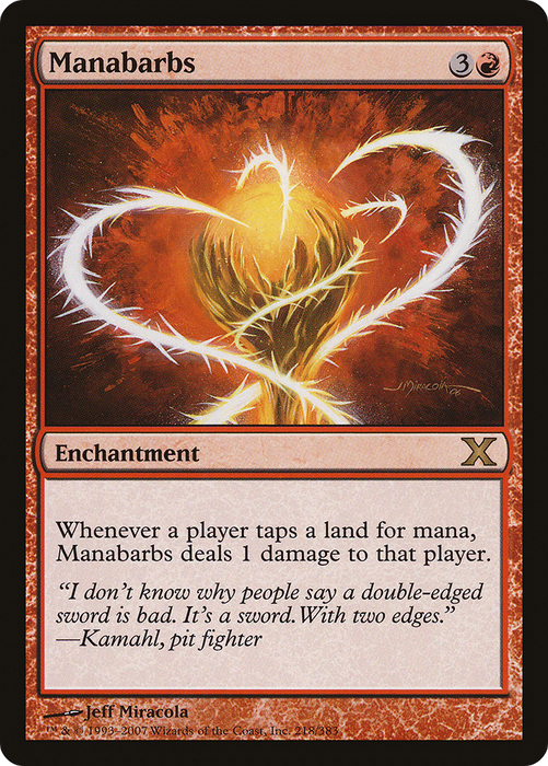 Manabarbs (10E-218) - rare