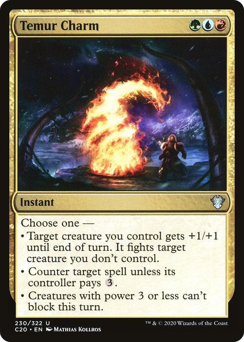Temur Charm (C20-230) - uncommon