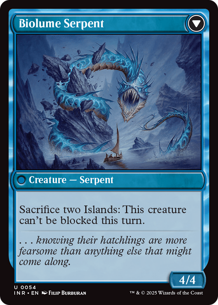 Biolume Egg // Biolume Serpent (INR-054) - uncommon