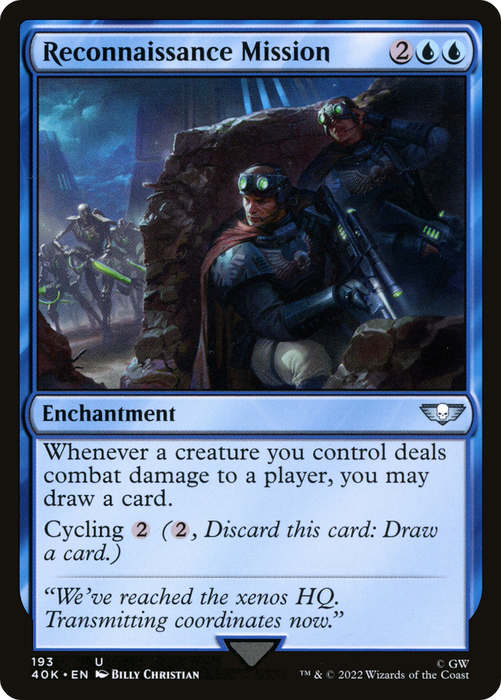 Reconnaissance Mission (40K-193) - uncommon