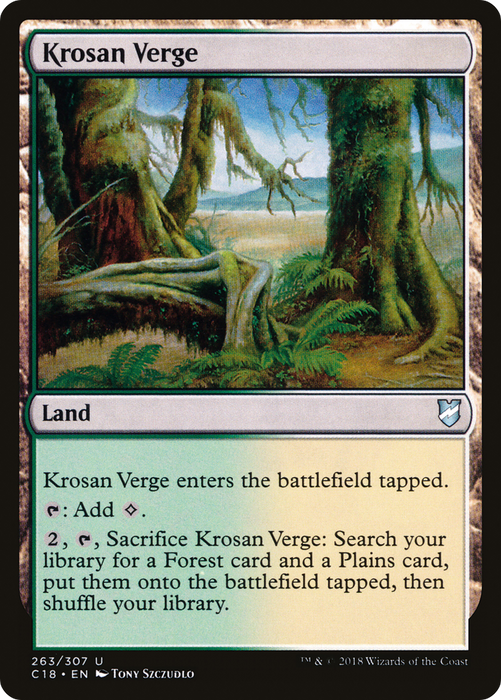 Krosan Verge (C18-263) - uncommon