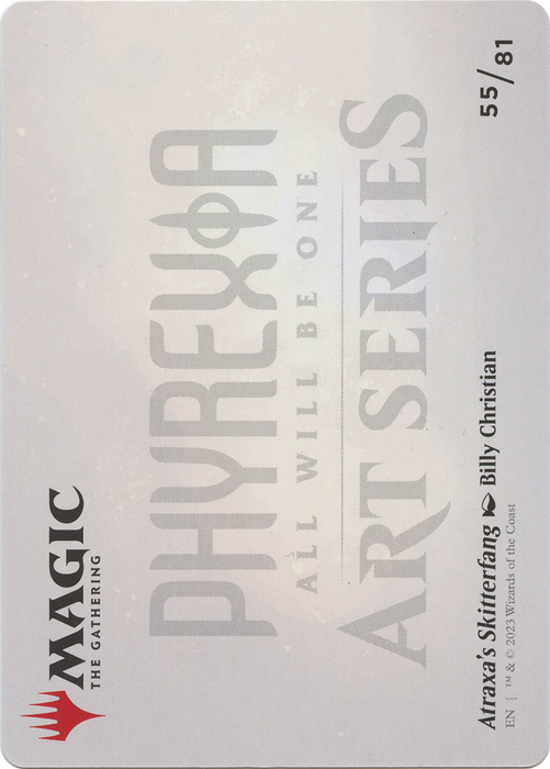 Atraxa's Skitterfang // Atraxa's Skitterfang (AONE-055) - common (Borderless)