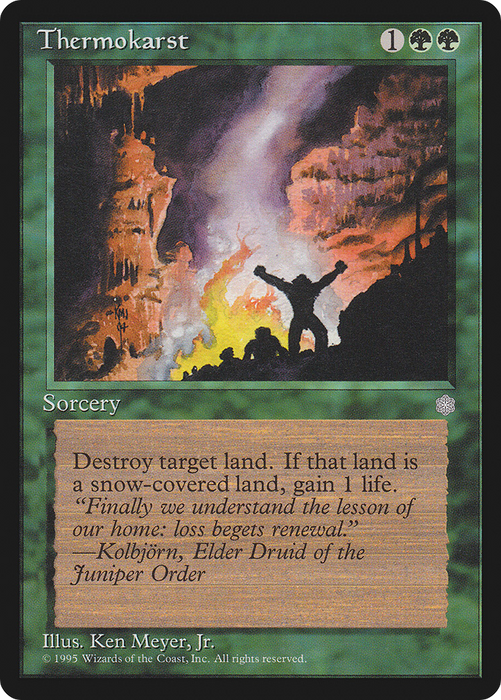 Thermokarst (ICE-268) - uncommon