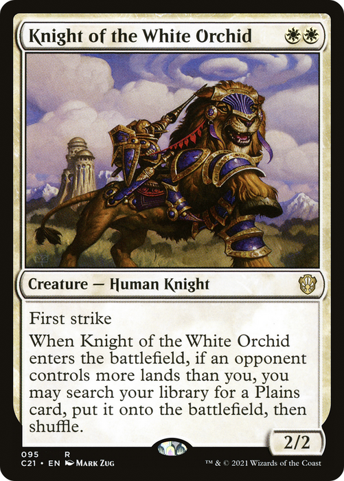 Knight of the White Orchid (C21-095) - rare