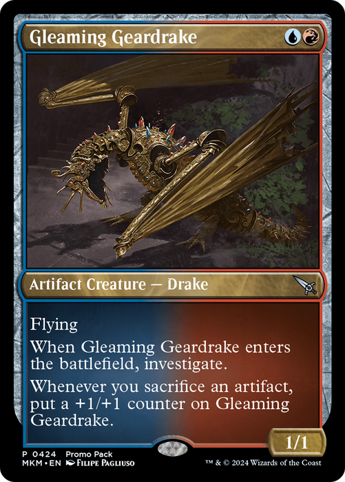 Gleaming Geardrake (PPMKM-424) - uncommon