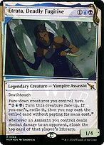 Etrata, Deadly Fugitive (MKM-386) - mythic: (Showcase) - Foil