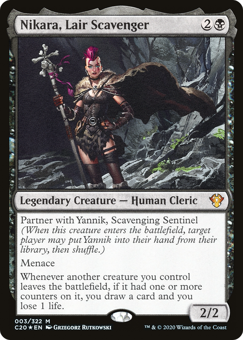 Nikara, Lair Scavenger (C20-003) - mythic - Foil
