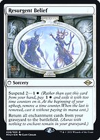 Resurgent Belief (PRE-26S) - rare - Foil