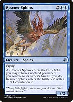 Rescuer Sphinx (WAR-065) - uncommon