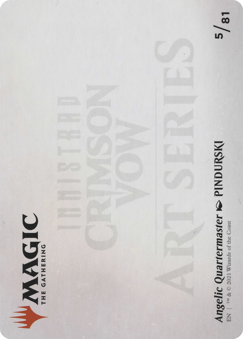 Angelic Quartermaster // Angelic Quartermaster (AVOW-005) - common (Borderless)