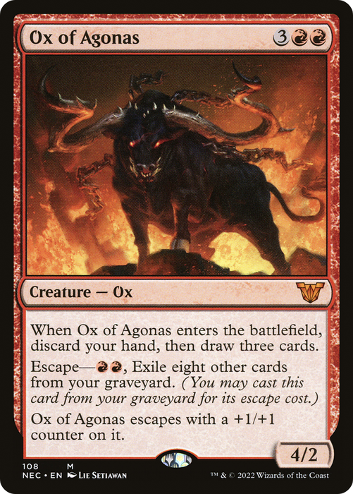 Ox of Agonas (NEC-108) - mythic