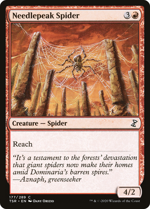 Needlepeak Spider (TSR-177) - common