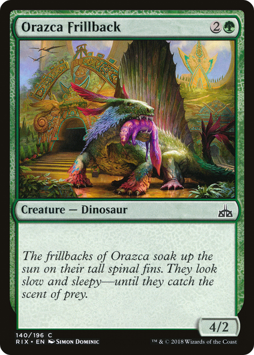 Orazca Frillback (RIX-140) - common - Foil
