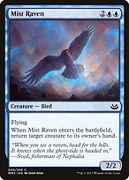 Mist Raven (MM3-043) - common - Foil