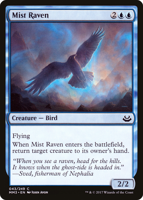 Mist Raven (MM3-043) - common
