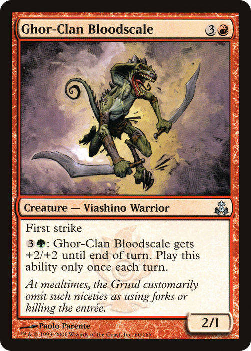 Ghor-Clan Bloodscale (GPT-066) - uncommon