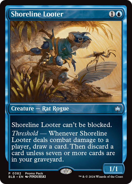 Shoreline Looter (PPBLB-382) - uncommon - Foil