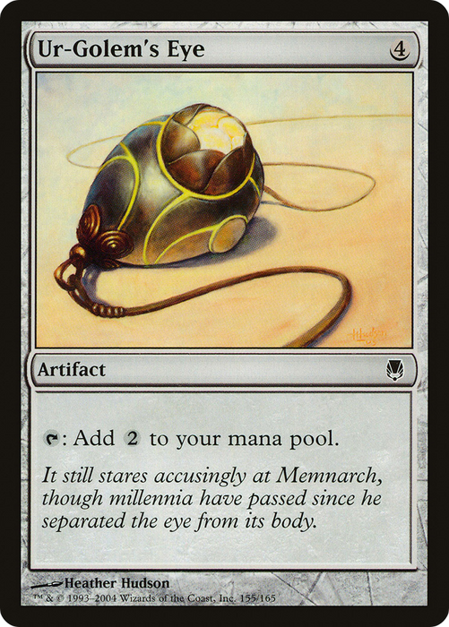 Ur-Golem's Eye (DST-155) - common - Foil