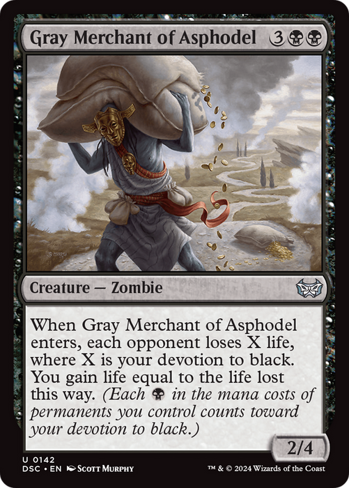 Gray Merchant of Asphodel (DSC-142) - uncommon