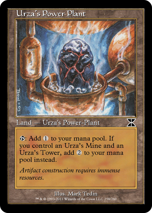 Urza's Power Plant (ME4-258A) - common