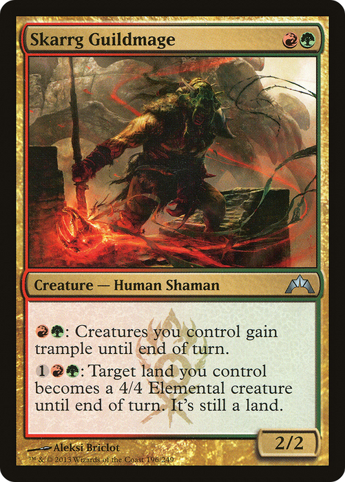 Skarrg Guildmage (GTC-196) - uncommon - Foil