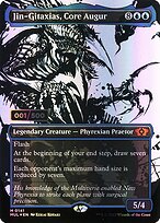 Jin-Gitaxias, Core Augur (MUL-141Z) - mythic: (Showcase) (Borderless) - Foil