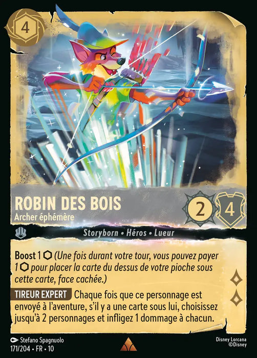 Robin des Bois - Archer éphémère (171/204) - LDLP - Rare - Holofoil