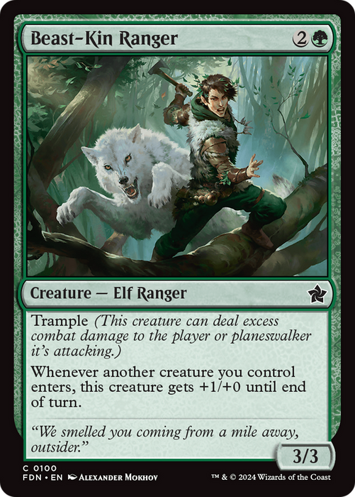 Beast-Kin Ranger (FDN-100) - common