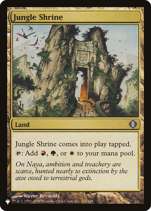 Jungle Shrine (LIST-ALA-226) - uncommon