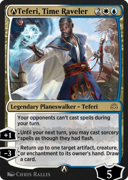 A-Teferi, Time Raveler (WAR-A-221) - rare