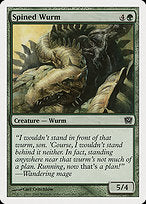 Spined Wurm (9ED-S10) - common