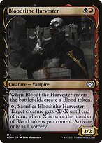 Bloodtithe Harvester (VOW-310) - uncommon: (Showcase) - Foil