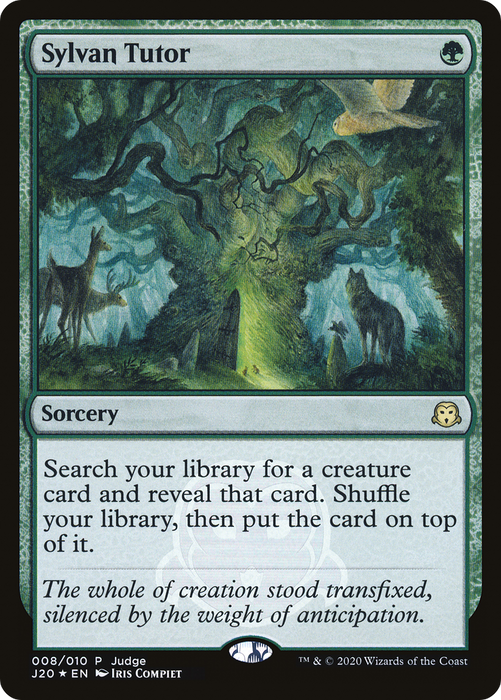 Sylvan Tutor (JDG-008) - rare - Foil