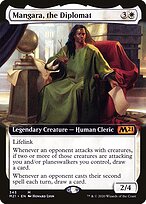Mangara, the Diplomat (M21-343) - mythic: (Extended Art)